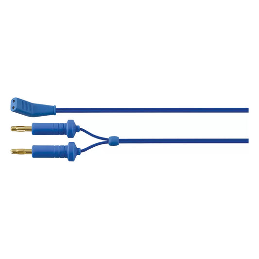 Bipolar Cable for Bipolar Forceps Single Use (4mm Banana Plug)
