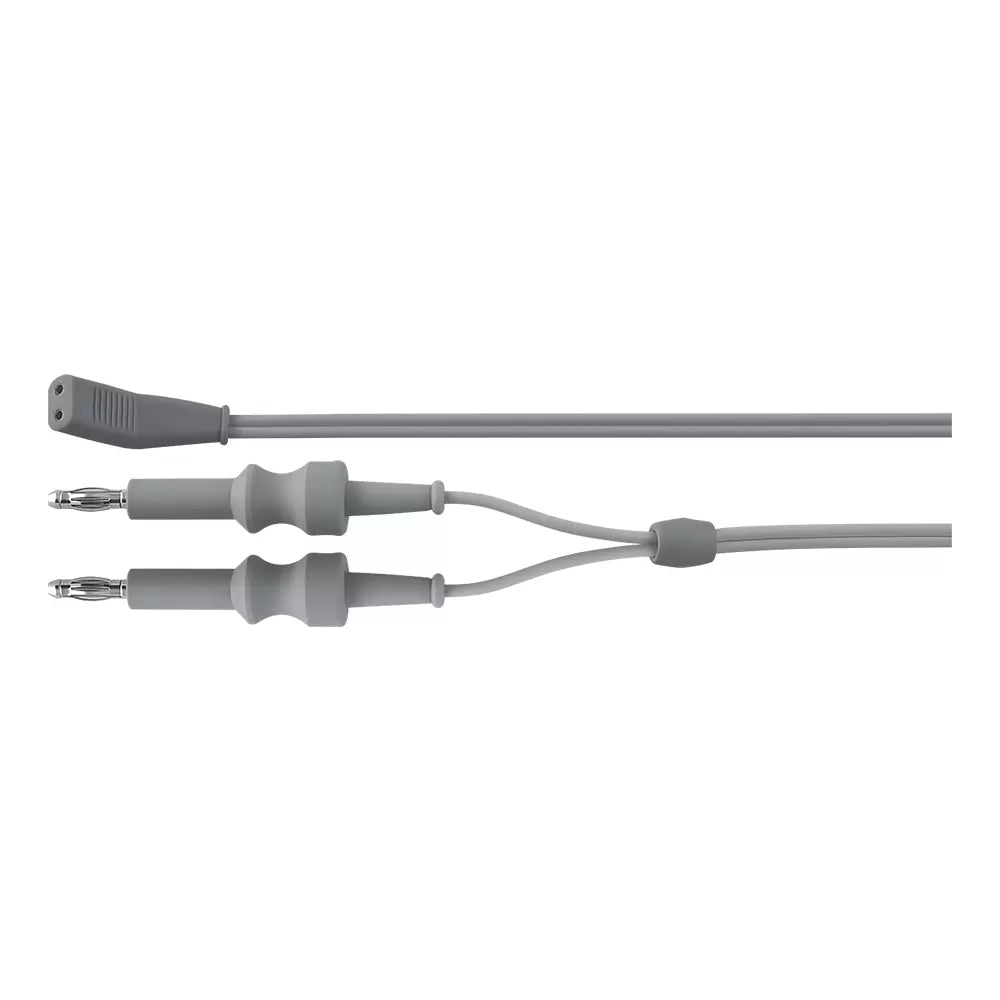 Bipolar Cable for Bipolar Forceps Reusable (4mm Banana Plug)