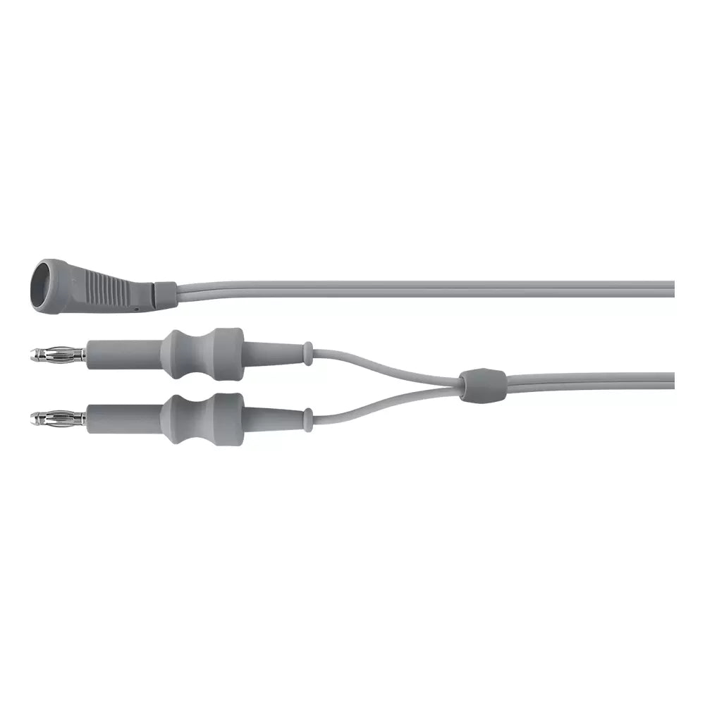 Bipolar Cable for Bipolar Forceps Reusable (4mm Banana Plug)